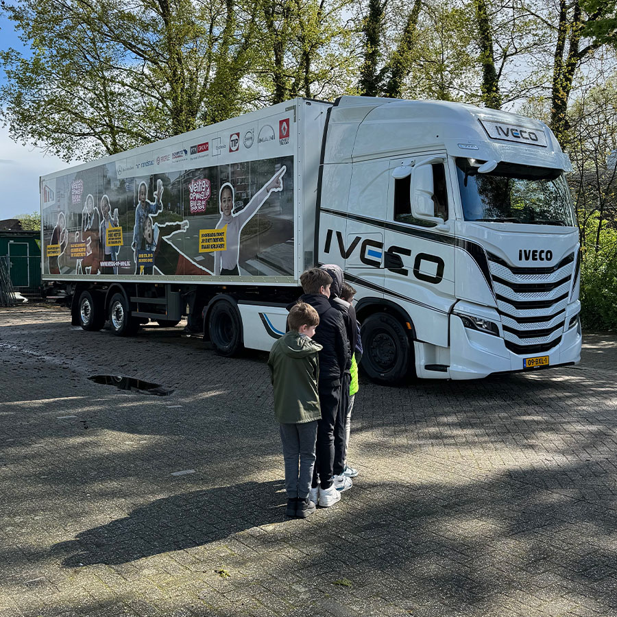 Veilig op Weg! Blijf uit de dode hoek