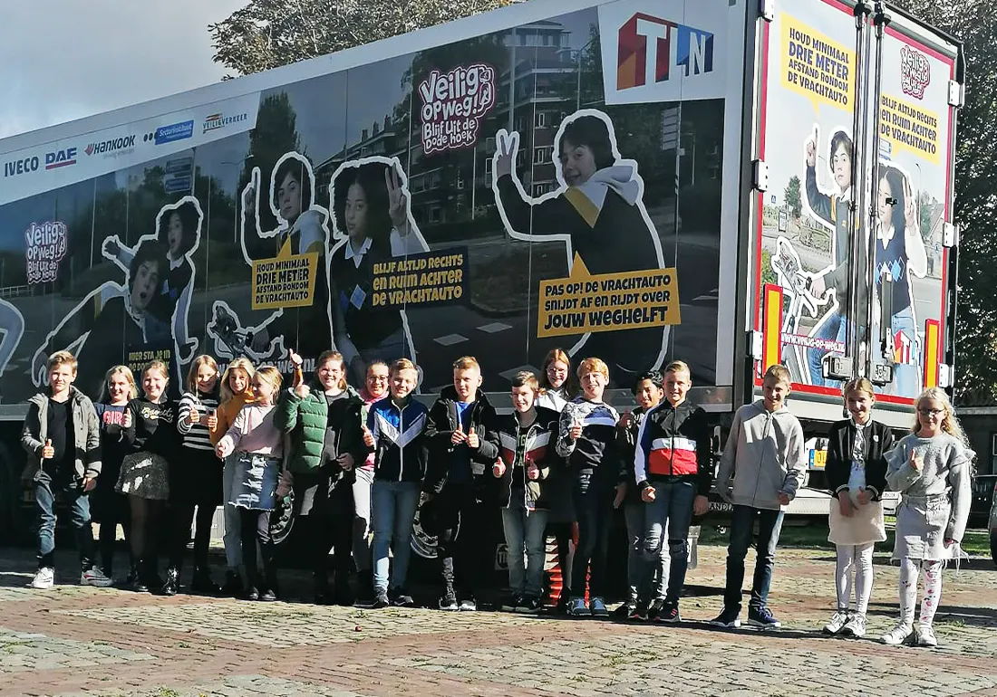 Veilig op Weg! Blijf uit de dode hoek