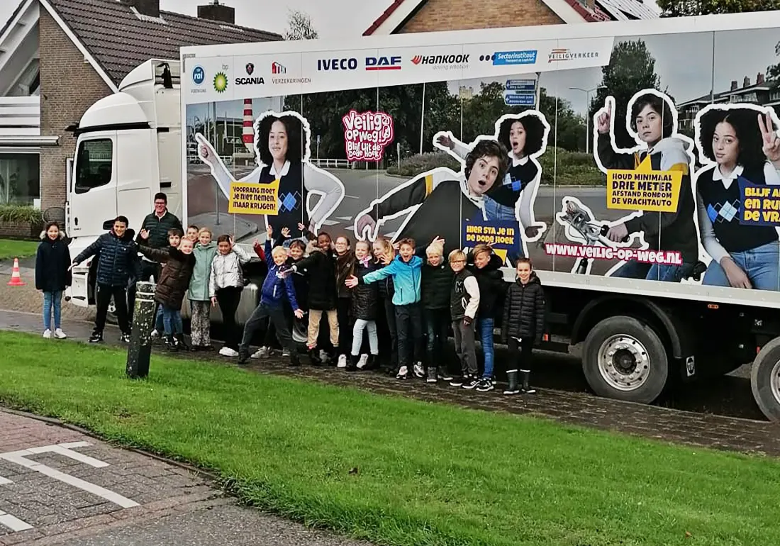 Veilig op Weg! Blijf uit de dode hoek